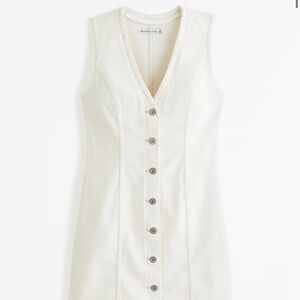 A&F "Mia Denim Vest Mini Dress," size XS